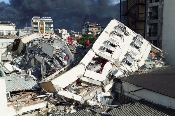 ▲▼ 土耳其強震／哈泰省醫院也受災嚴重。（圖／路透）