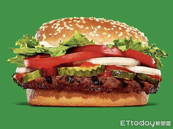 ▲▼漢堡王推植物肉華堡。（圖／記者蕭筠攝）
