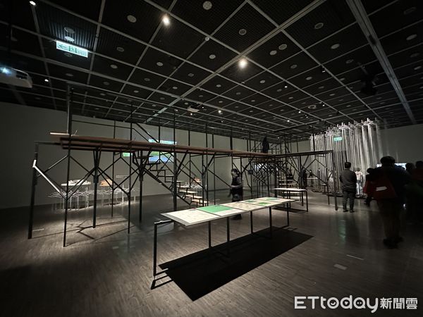 ▲▼台北當代藝術館今年首檔大展「超出建築——田中央＋七位藝術家聯展」於2月11日～4月23日正式展出。（圖／記者林育綾攝）