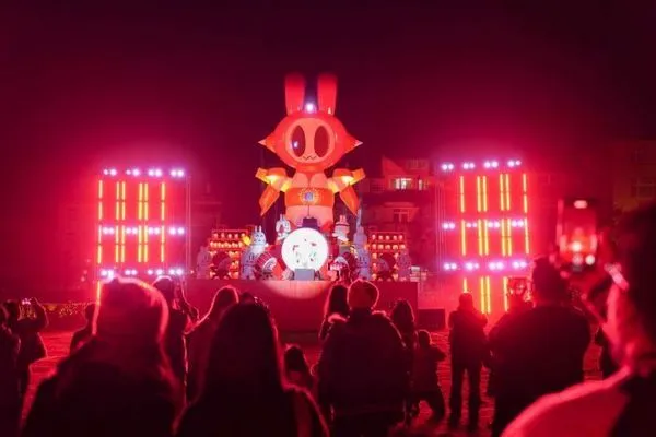 ▲2023桃園燈會12天吸引110萬人次遊客