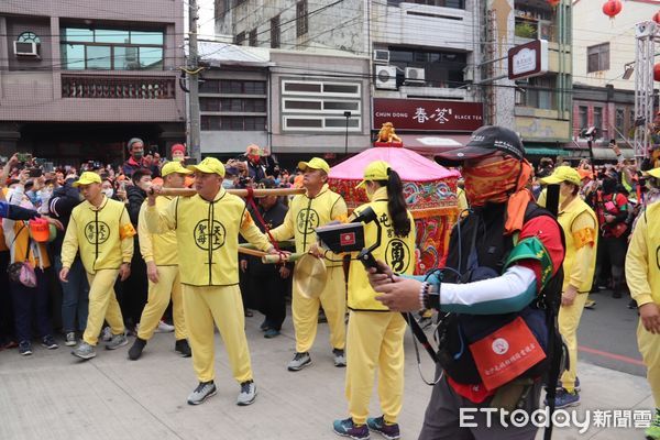 ▲拱天宮白沙屯媽祖繞境進二水。（圖／民眾陳品嘉提供）