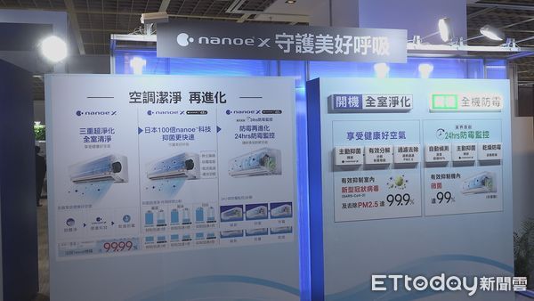 ▲▼Panasonic空調首創24小時防霉監控　開機全室淨化、關機全機防霉。（圖／記者吳杰澄攝）