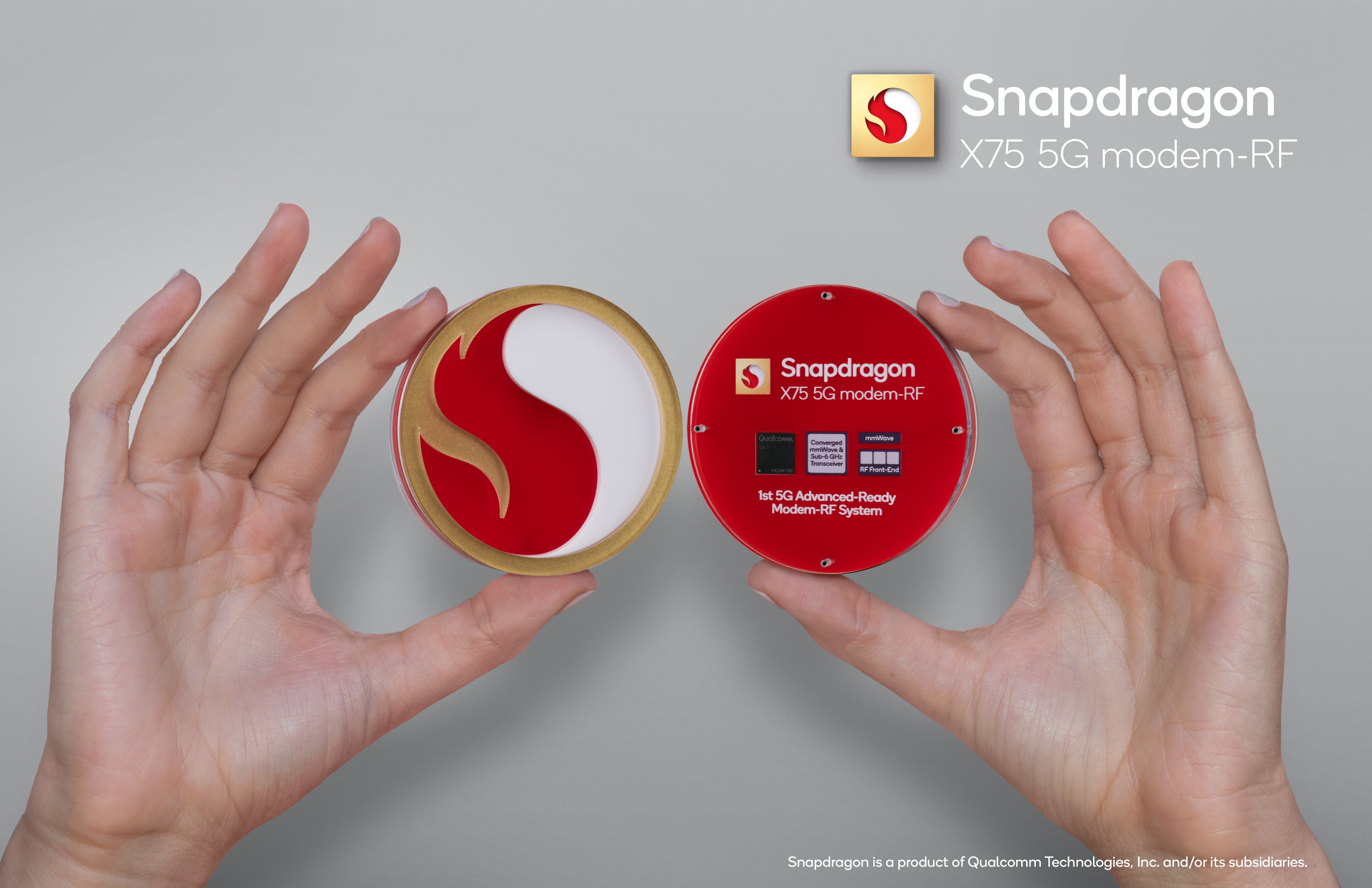 ▲▼Snapdragon X75 5G數據機射頻系統。（圖／高通提供）