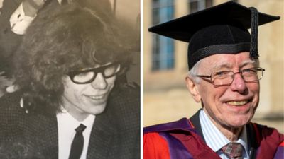 26歲沒讀完博士就回國　隔50年「拿到畢業證書」已經是阿公了