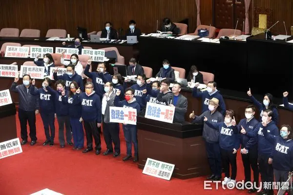 ▲國民黨杯葛佔議場。（圖／記者屠惠剛攝）