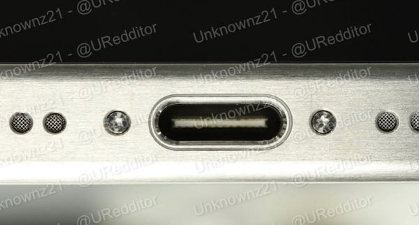 ▲iPhone 15 Pro採用USB-C接口。（圖／取自9to5mac）