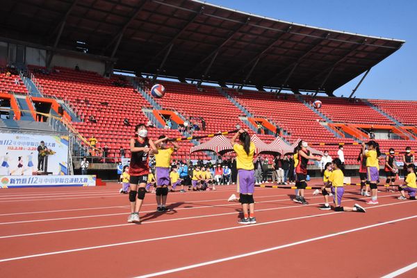 ▲新竹縣112年度中小學運動大會開幕。（圖／新竹縣府提供）