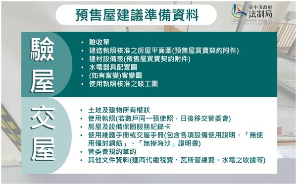 ▲▼ 台中,預售屋,車位,浴缸,平面車位,欄杆,車門,消保官,法制局,申訴,購屋,預售屋            。（圖／台中市政府提供）