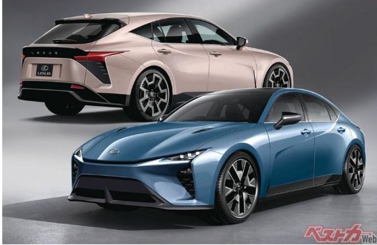 ▲供應未來全球電動車市場需求，下一代LEXUS IS有望推出電動車。（預想圖／翻攝自日媒《Bestcar.jp》）