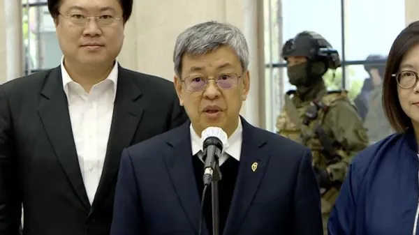 ▲▼行政院長陳建仁。（圖／行政院直播）