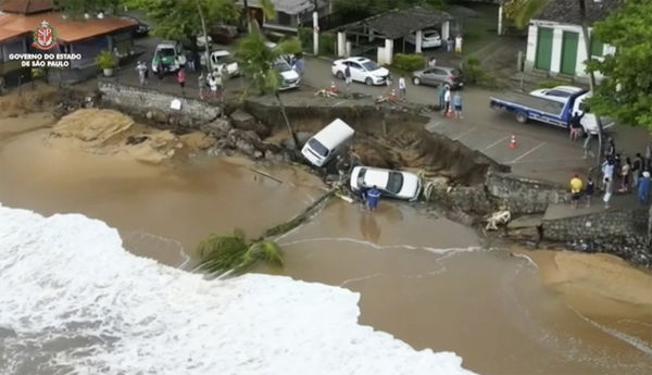 ▲▼ 巴西暴雨成災增至36死。（圖／CFP）