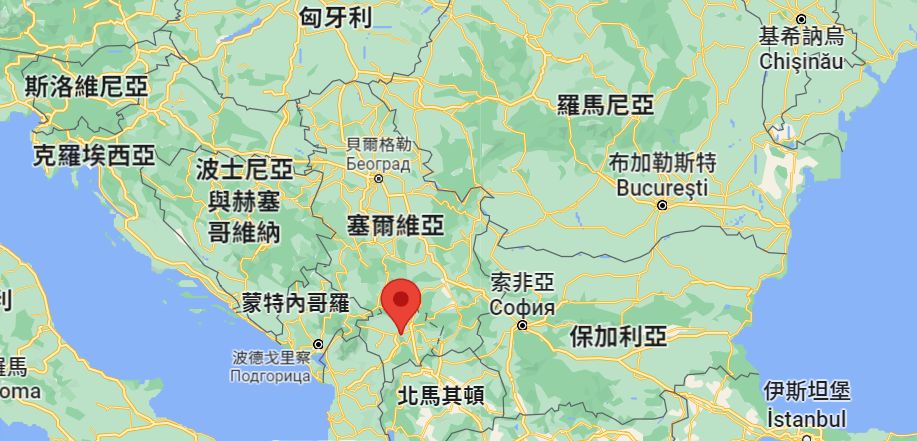 ▲▼南斯拉夫現在已經分裂成6個國家及科索沃。（圖／翻攝google maps）