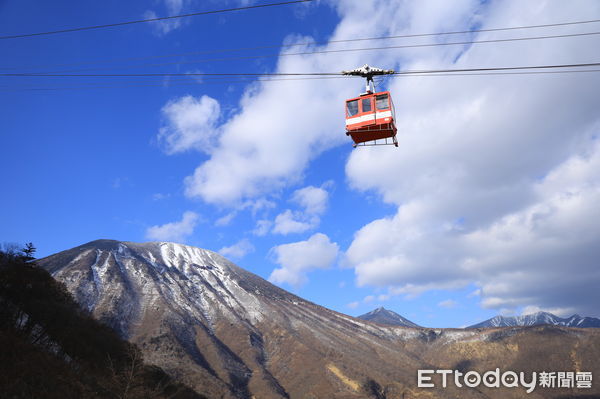 ▲▼日光明智平纜車，男體山。（圖／記者蔡玟君攝）