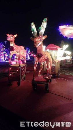 ▲▼        國姓第一猛鹿花燈消失，社區祭出懸賞令     。（圖／記者高堂堯翻攝）