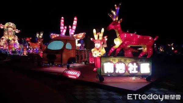 ▲▼        國姓第一猛鹿花燈消失，社區祭出懸賞令     。（圖／記者高堂堯翻攝）