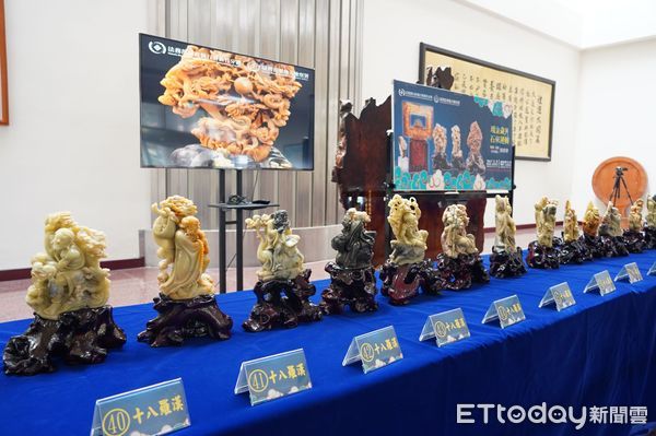 ▲▼「紅富海」第5波拍賣會訂於3月7日登場，85件拍賣品今(21日)在苗栗地檢署舉辦鑑賞會。（圖／記者蔡文淵翻攝）