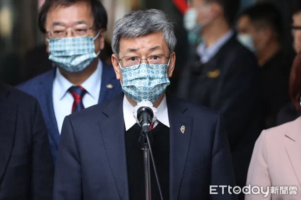 ▲行政院長陳建仁出席「勞動部喬遷典禮」。（圖／記者林敬旻攝）