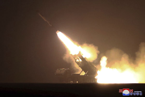▲▼北韓宣稱23日清晨發射4枚戰略巡弋飛彈。（圖／達志影像／美聯社）