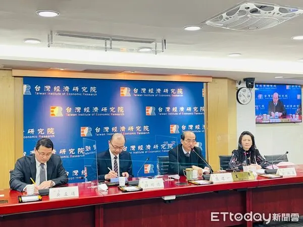 ▲台灣經濟研究院今(24)日發布最新景氣動向調查結果。（圖／台經院提供）