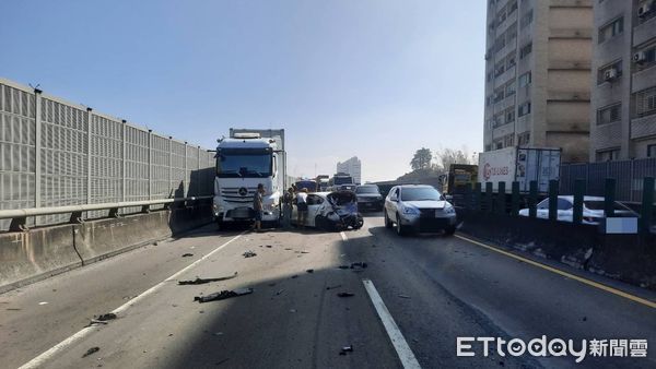 ▲▼八八道路車禍             。（圖／記者陳宏瑞攝）