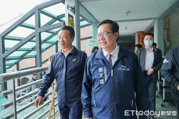 ▲▼  鄭文燦視察嘉義大埔曾文水庫。（圖／嘉義縣政府提供）