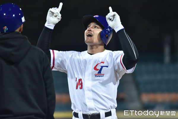 ▲▼2023WBC經典賽中華隊,張育成。（圖／記者李毓康攝）