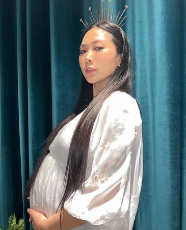 ▲▼史上最猛孕婦！Honey J挺圓滾滾孕肚熱舞　網友看傻：快生了太厲害。（圖／翻攝自Honey J IG）