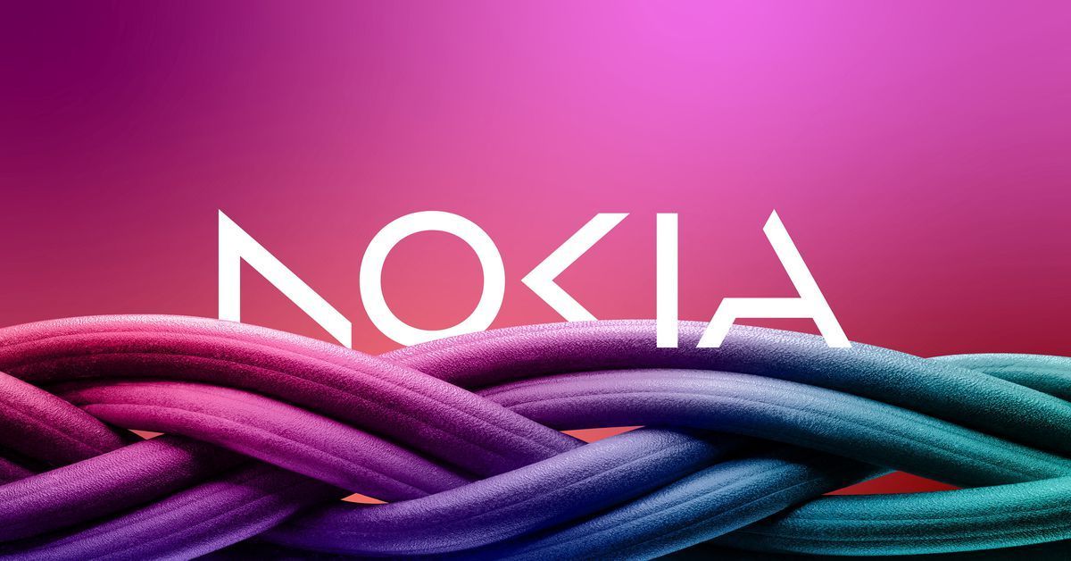 ▲▼NOKIA推特釋出新商標形象圖。（圖／取自NOKIA推特）