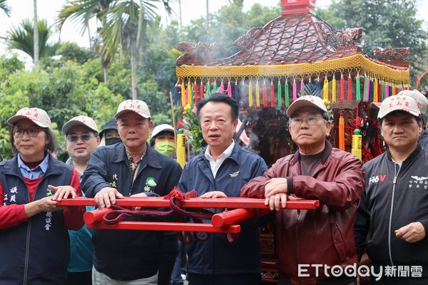 ▲▼  竹崎鄉五村十三庄白杞寮迎觀音請媽祖平安祈福遶境 。（圖／嘉義縣政府提供）