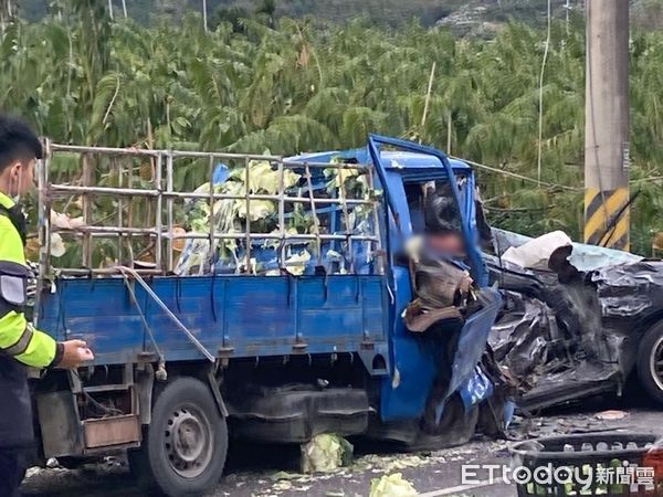 ▲▼       台東嚴重車禍      。（圖／記者楊漢聲翻攝）