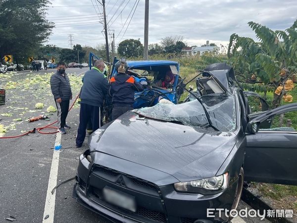 ▲▼       台東嚴重車禍      。（圖／記者楊漢聲翻攝）