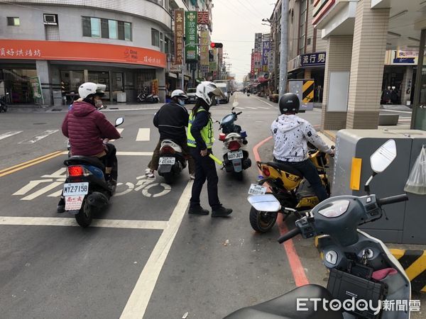 ▲台南市永康分局因應228連假，全天候24小時服務，針對「酒後駕車」等6+1項，重大交通違規精準執法，4天共取締145件，執法能量增加360％以上。（圖／記者林悅翻攝，下同）