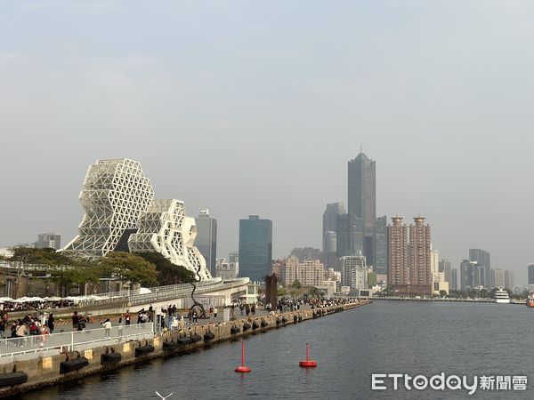 ▲高雄,高雄市景,高雄港景,高雄港,大港橋,85大樓,高雄流行音樂中心  。（圖／記者許宥孺攝）