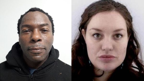 ▲▼英國35歲女子瑪婷（Constance Marten）與48歲男子戈登（Mark Gordon）失蹤近2個月被捕，但剛出生的孩子仍下落不明。（圖／取自英國大曼徹斯特警局）