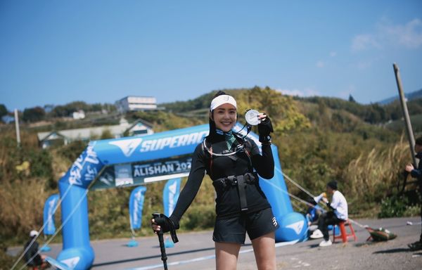 ▲▼女星宋城希日前參加一連三天的「2023 SUPERACE 超級馬拉松多日賽-阿里山站」。（圖／攝影師陳怡潔）