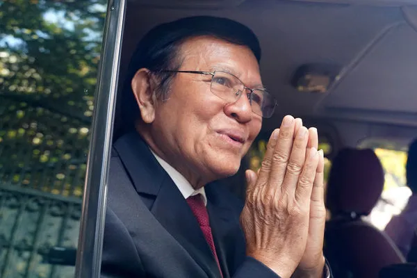 ▲▼柬埔寨反對黨領導人索卡（Kem Sokha）。（圖／路透）