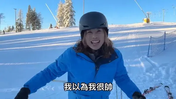 ▲賤葆滑雪受傷。（圖／翻攝自YouTube／J-Bao賤葆）