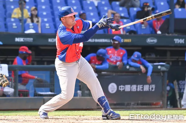 ▲▼2023WBC世界棒球經典賽古巴隊A.馬丁尼茲Ariel Martinez。（圖／記者李毓康攝）