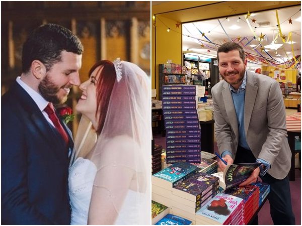 ▲▼英國兒童小說作家托馬斯（Thomas Leeds）19歲出車禍，創傷性腦損傷使他罹患臉盲症與癲癇症，所有家人的臉都認不得。（圖／翻攝自IG@thomasleedsbooks、英國腦損傷慈善機構Headway）