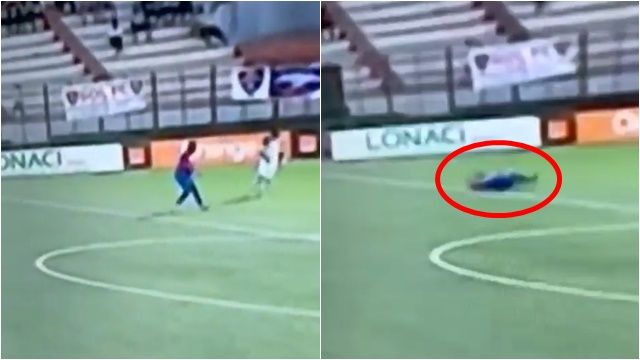 ▲▼象牙海岸（Ivory Coast）21歲足球後衛西拉（Moustapha Sylla）比賽到一半猝死。（圖／翻攝推特）