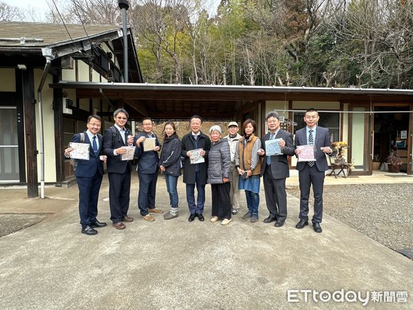 ▲▼  翁章梁率縣府團隊前往東京食品展 首站石坂Farm House取經  。（圖／嘉義縣政府提供）