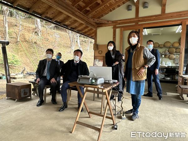 ▲▼  翁章梁率縣府團隊前往東京食品展 首站石坂Farm House取經  。（圖／嘉義縣政府提供）