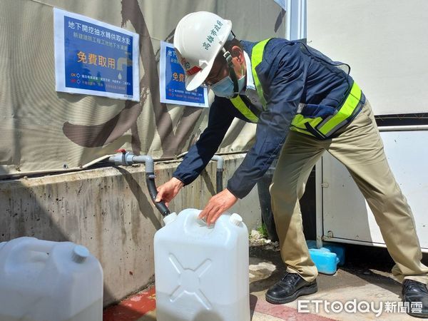 ▲工務局盤點出52處建築工地可取次級用水。（圖／記者許宥孺翻攝）