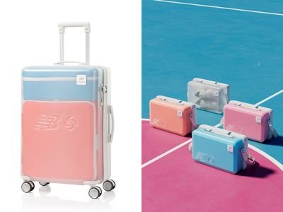 New Balance與Samsonite打造夢幻「果凍行李箱」　連旅行用鞋盒都超Q