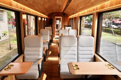 阿里山林鐵新車「福森號」香氣與質感結合　享受浪漫森林沐浴小旅行