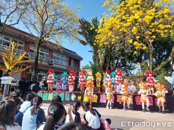 ▲▼   中埔國小黃金風鈴早餐音樂會  。（圖／中埔國小提供）