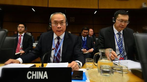 ▲國際原子能機構理事會,中國大陸常駐大使李松。（圖／翻攝網易新聞）