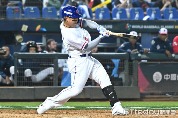 ▲▼2023WBC世界棒球經典賽中華隊吉力吉撈・鞏冠。（圖／記者李毓康攝）