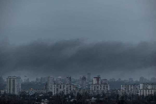 ▲▼ 烏克蘭各城市9日遭到俄羅斯攻擊。（圖／路透）
