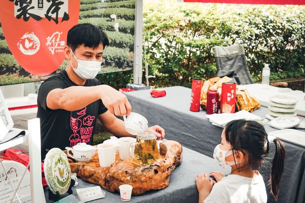 ▲三峽綠茶季3/18登場 台北大學校園品茶野餐。（圖／新北市農業局提供）